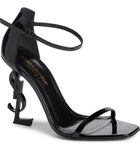 ysl opyim strappy sandals|saint laurent ankle strap sandals.